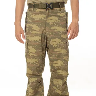 Kara Kuvvetleri Kamuflaj Renkli 5 Cepli Airsoft Taktik Avcı Pusu Pantolon