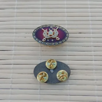 İzmir Askeri Malzeme Kara Kuvvetleri Subay Kıta Hizmet Harici 2 Yıldız Metal Göğüs Brove Karacı Rozeti