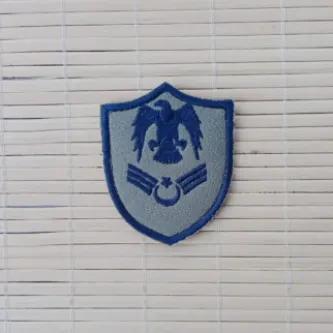 İzmir Askeri Malzeme Havacı Asb Kıdemliçavuş Gri Zemin Kartal Nakışlı Mini T-shirt Arma Peç Patch