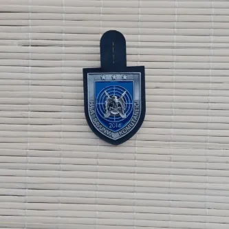 İzmir Askeri Malzeme Hava Kuvvetleri 2014 Hava Savunma 1 Nolu Harici Metal Göğüs Brövesi