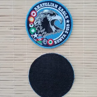 İzmir Askeri Malzeme Anatolian Eagle Konya 2009 Kartal Armalı Nakış işlemeli Arma Patch Peç