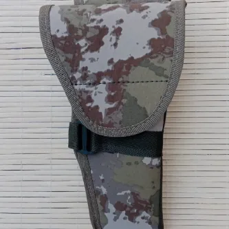 İzmir Askeri Malzeme Sağ El Kara Kuvvetleri Kamuflaj Renkli Cırtlı Kapaklı Airsoft Sallamalı Palaskaya Kemere Geçirmeli impertex Silah Kılıfı
