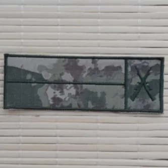 İzmir Askeri Malzeme Kara Kuvvetleri Karacı Kamuflaj Renkli Soyadı Ve Kan Grubu Piyade Nakış Isimlik Arma Patch