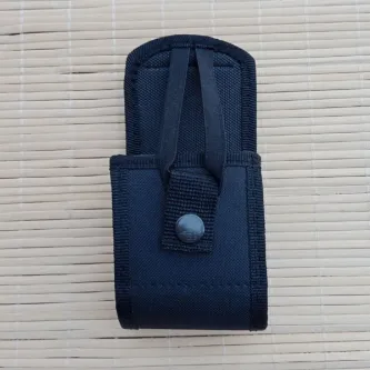 siyah renkli palaskaya kemere takilan citcitli impertex telsiz kilifi