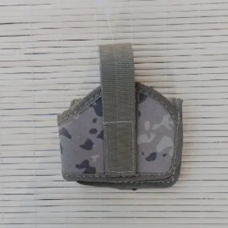 İzmir Askeri Malzeme Sağ El Kamuflaj Renkli Mini Speed Airsoft Palaskaya Kemere Geçirmeli impertex Jandarma Kase Silah Kılıf