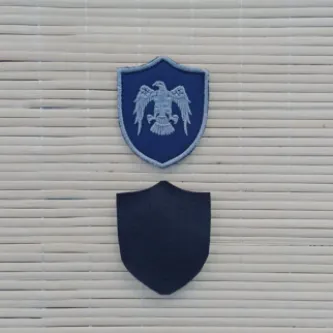 İzmir Askeri Malzeme Hava Kuvvetleri Lacivert Zemin Kartal Nakışlı Mini Polar Arma Peç Patch