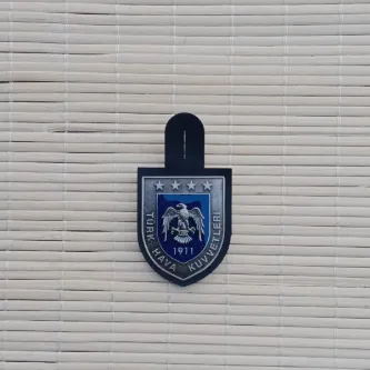 İzmir Askeri Malzeme Hava Kuvvetleri T H K 1911 Harici 1 Nolu Metal Göğüs Brovesi