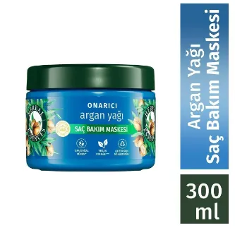 Nazel Kozmetik Herbal Essences Onarıcı Argan Yağı Saç Bakım Maskesi 300ml