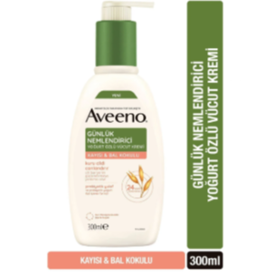 Nazel Kozmetik AVEENO Günlük Nemlendirici Krem Kayısı & Bal 300 ml