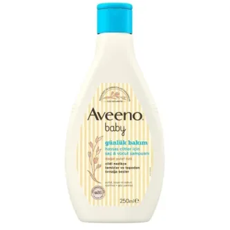 AVEENO Baby Hassas Ciltler Için Günlük Bakım Saç Ve Vücut Şampuanı 250 ml