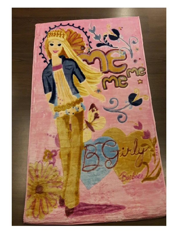 Lisanslı Barbie Soft Halı-158 görsel 3