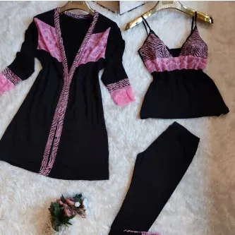 Butik Ayvitrin Kadın Gecelik Takımı