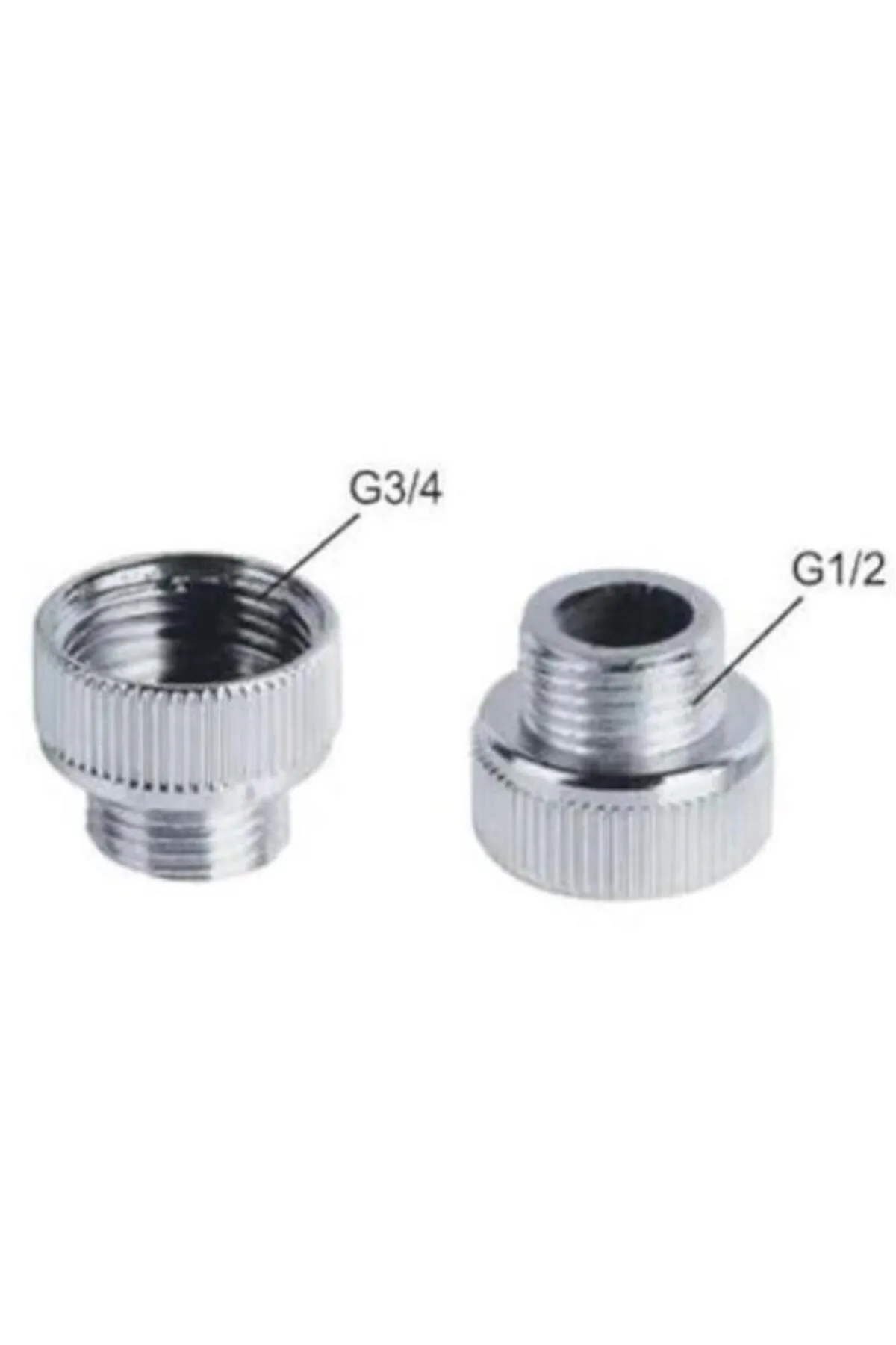 SNDAVM Duş Spiral Adaptörü 3/4X1/2 görsel 2