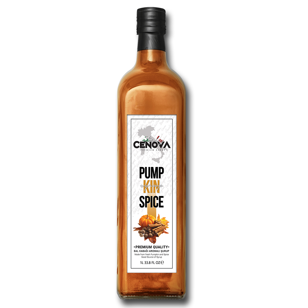 Cenova Balkabağı Pumpkin Space Kokteyl Şurubu 1 Lt görsel 2