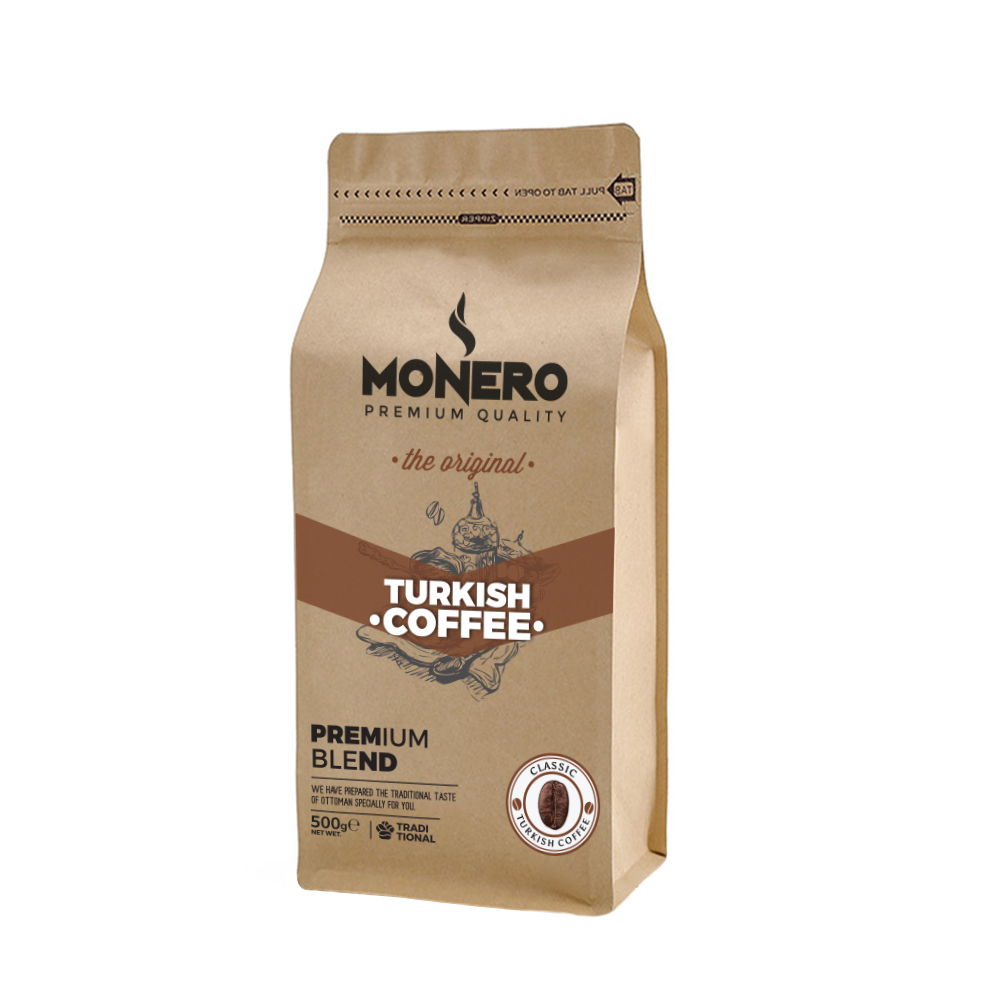 Monero Türk Kahvesi Klasik 500 Gr görsel 2