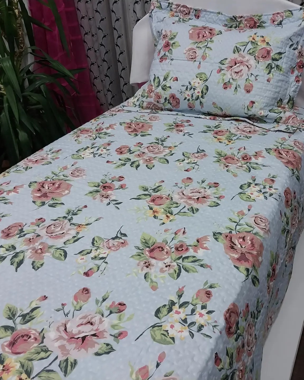 Taç Blossom Yatak Örtüsü Tek  Kişilik görsel 5