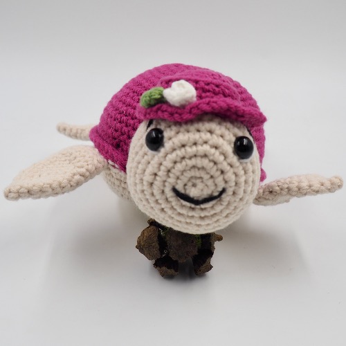 Sevimli Kaplumbağa Amigurumi Oyuncak