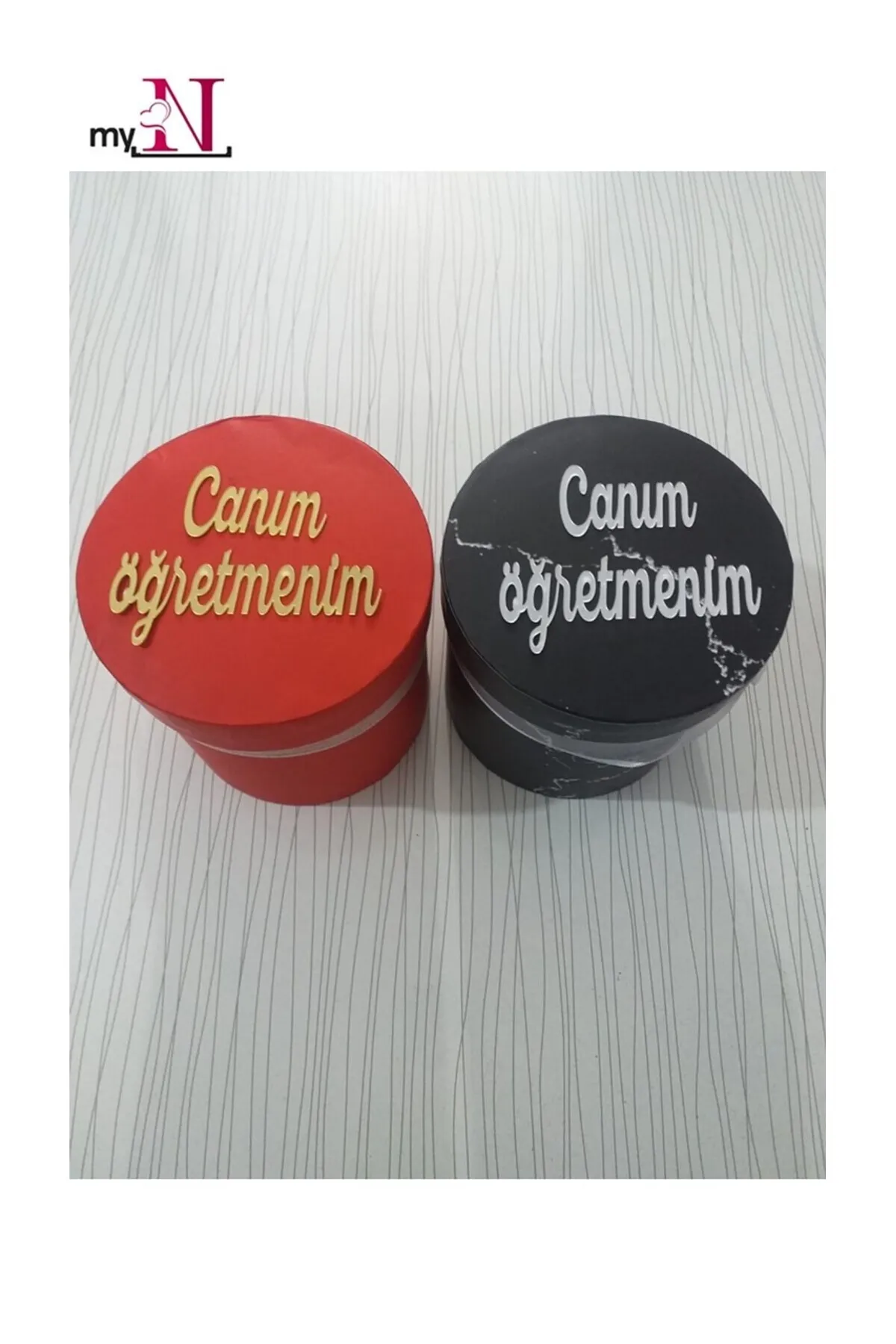 MY-NİL CANIM ÖĞRETMENİM kutuda 5 li gül yapay görsel 2