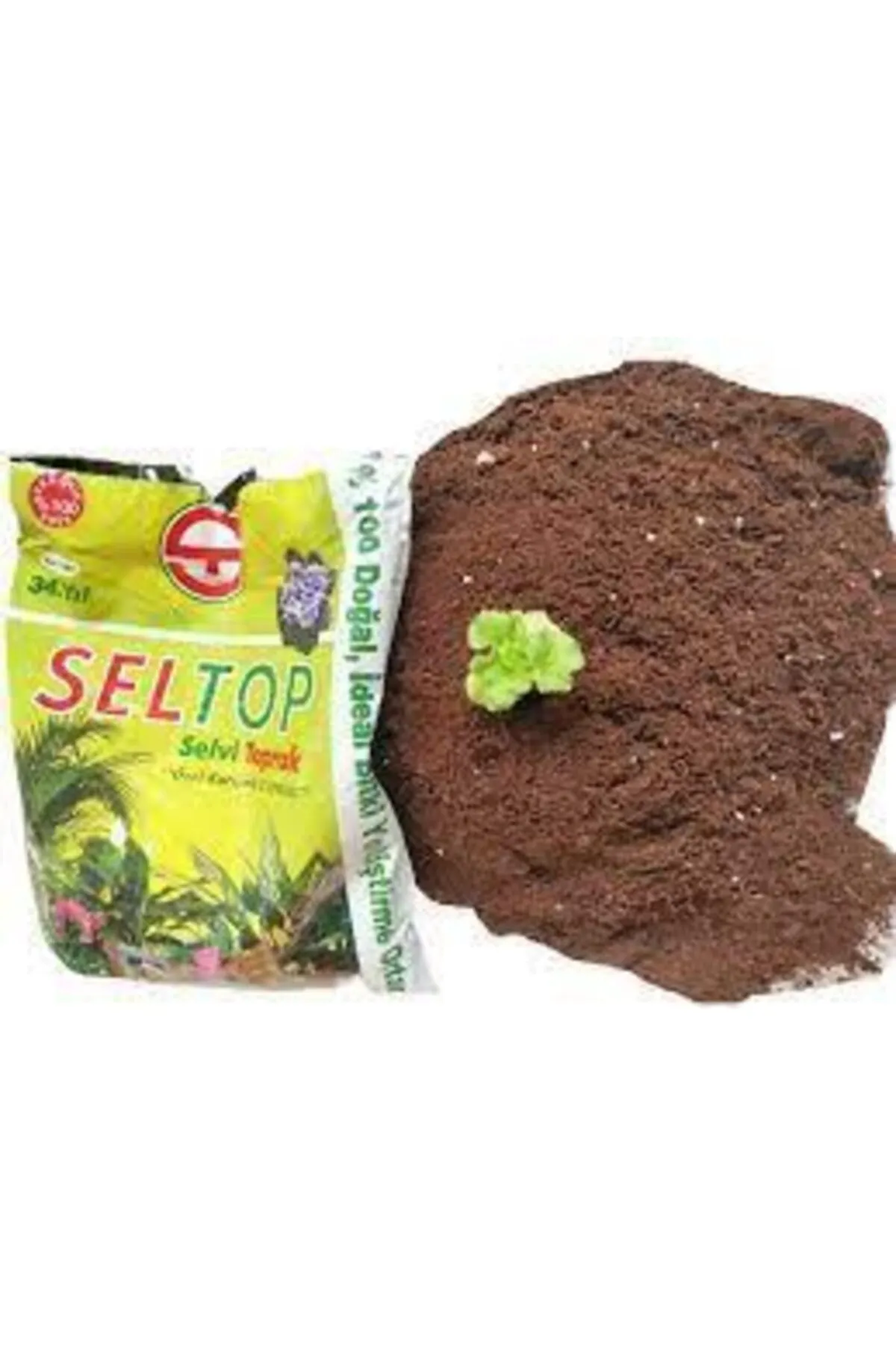 MY-NİL Seltop 20 Lt Cocopeat (KOKOPİT) Torf Toprak Hindistan Cevizi Torf görsel 2
