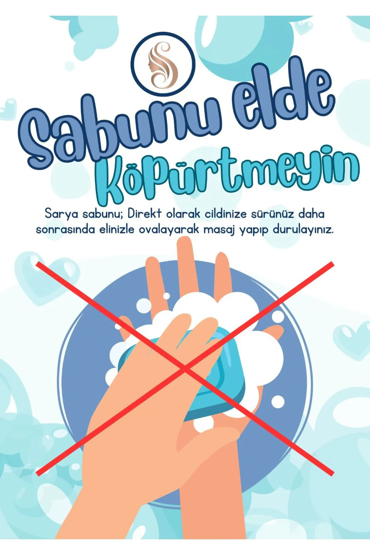 SARYA COSMETİC Leke ve Beyazlatıcı Sabun 100 Gr (Arbutin, Salisilik asit, Kojik asit, Vitamin E) görsel 2