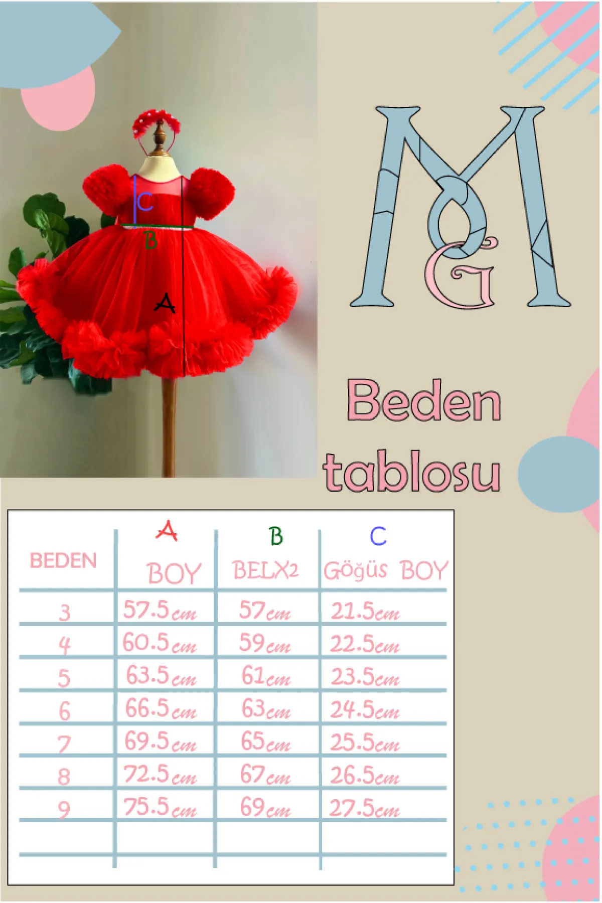 Melek Golden KIZ ÇOCUK ABİYE KIZ ÇOCUK ELBİSE KIZ ÇOCUK DÜĞÜN ELBİSE görsel 3