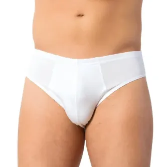 VİTRİN24 Erkek Beyaz Lüx Drm Bambu Külot Slip 3920
